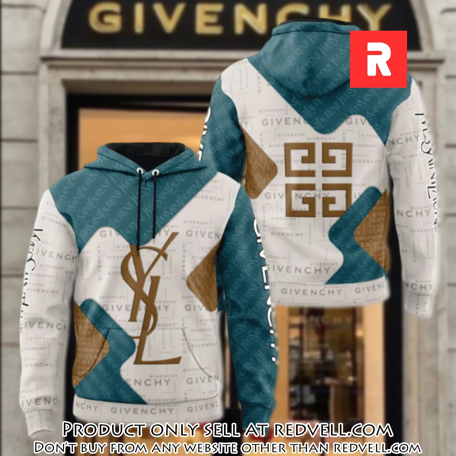 Givenchy yves saint laurent unisex hoodie luxury brand gifts  jh2292 rv4425318